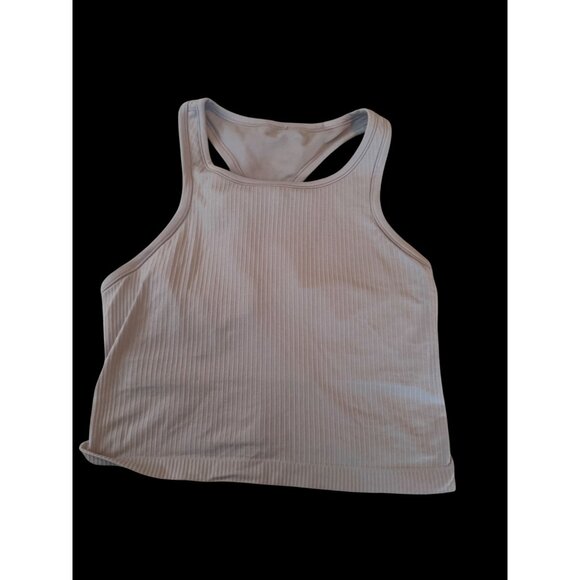 Lululemon Womens Ribbed Tank Top Gray Racerback - Picture 6 of 6